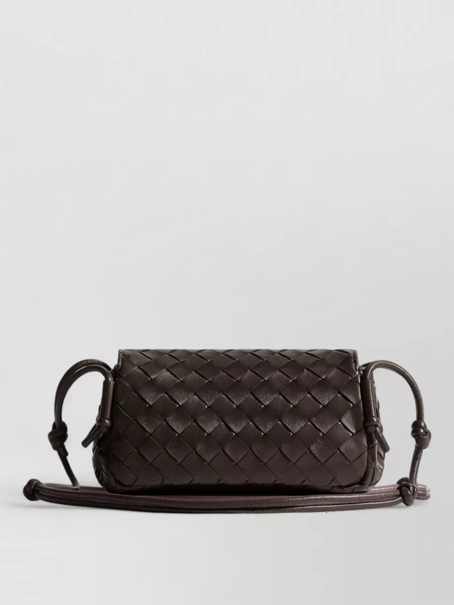 Bottega Veneta Notturno Leather Clutch Bag