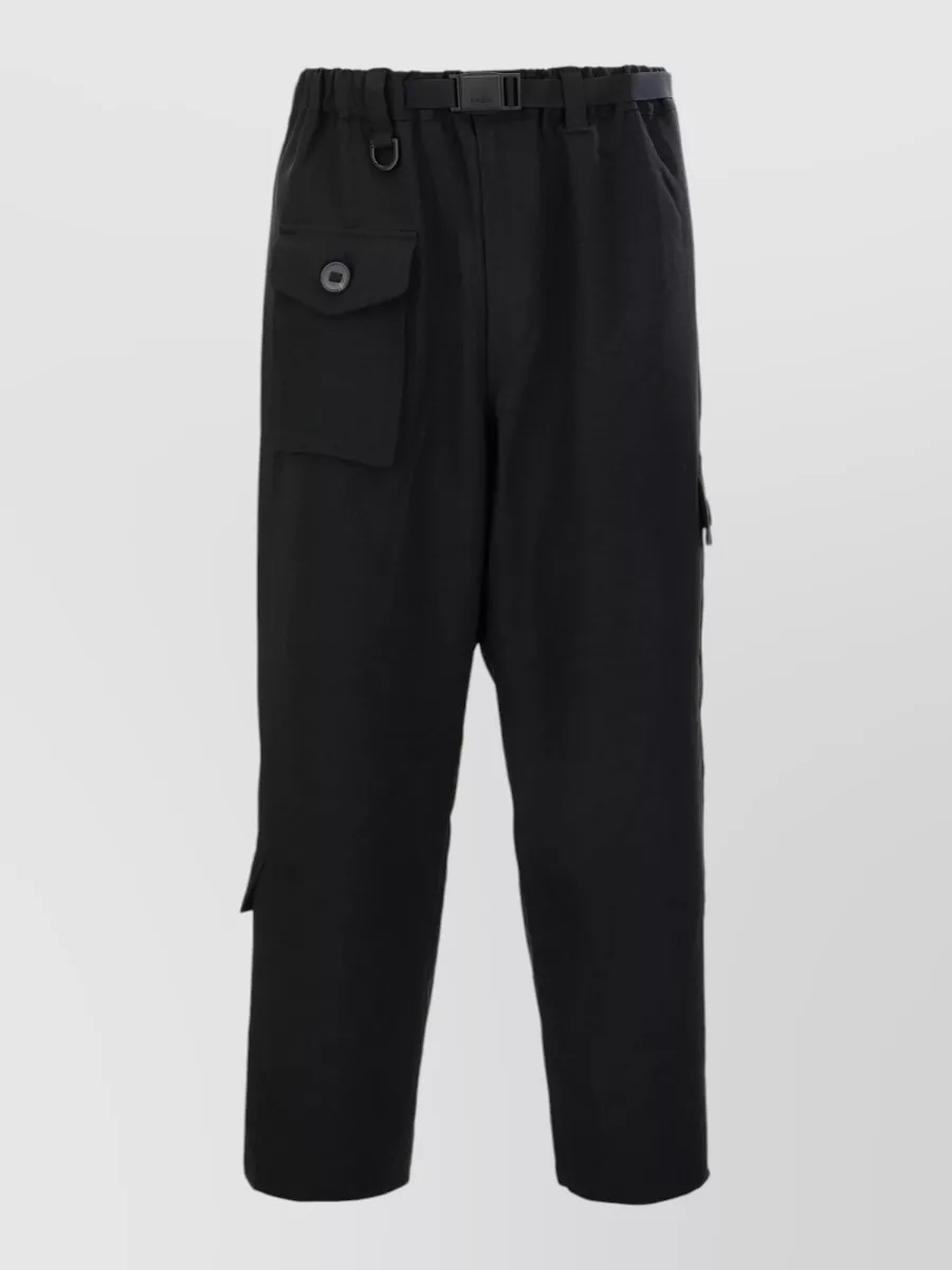 Adidas Y3 polyester cargo shorts