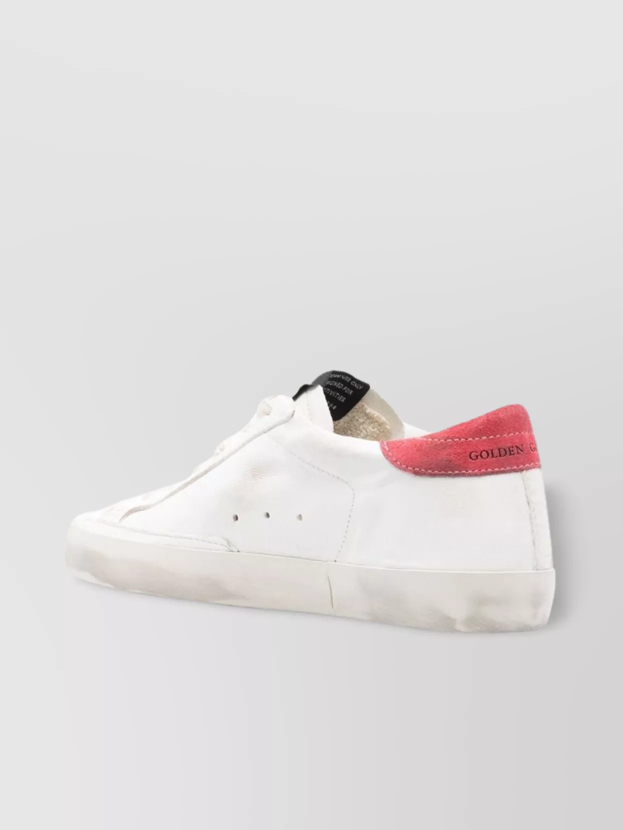 Golden Goose Contrasting Stitched Leather Sneakers