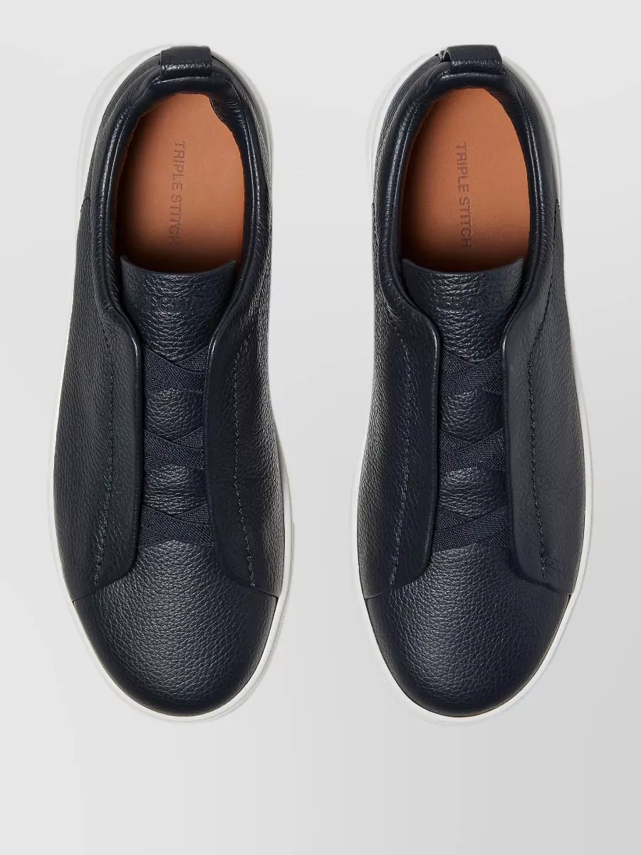 Zegna Leather Sneaker