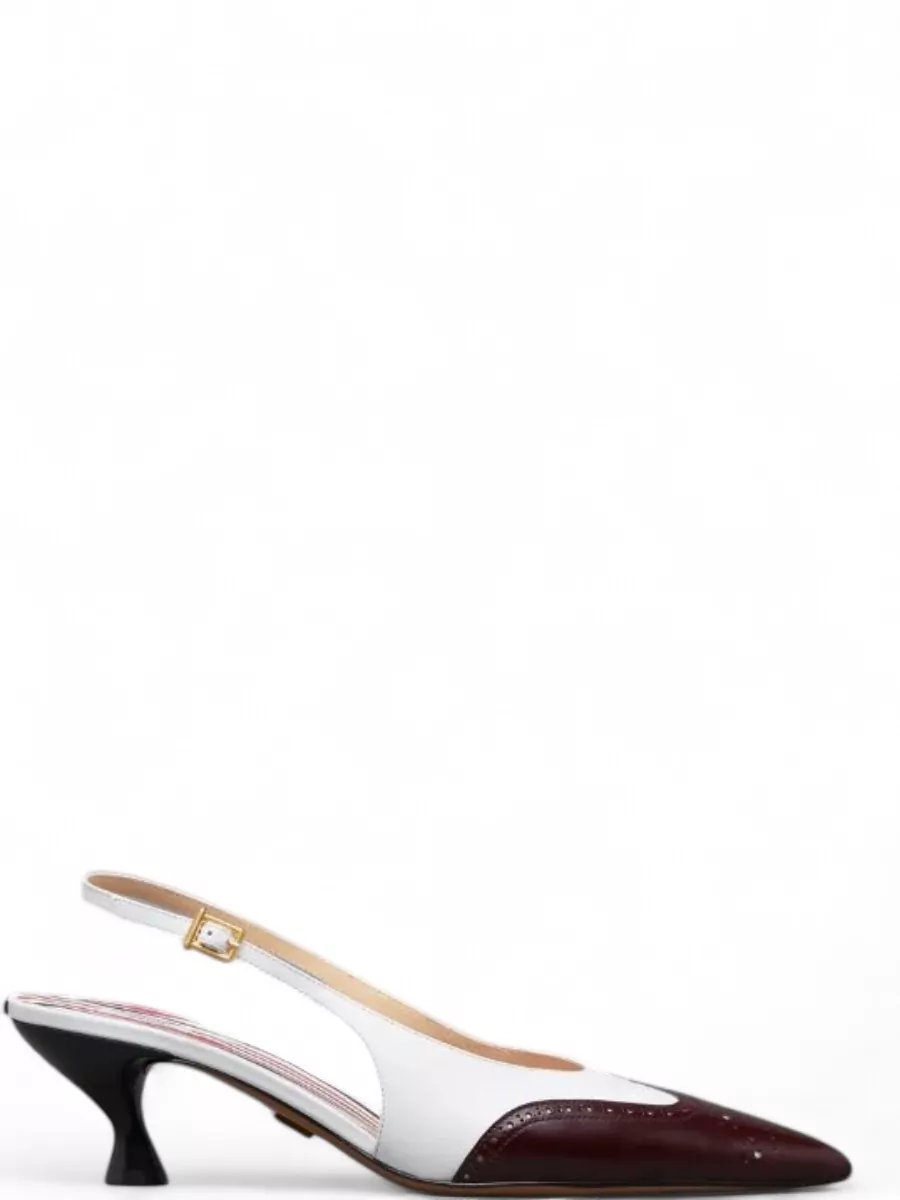 Thom Browne Leather Slingback Pumps