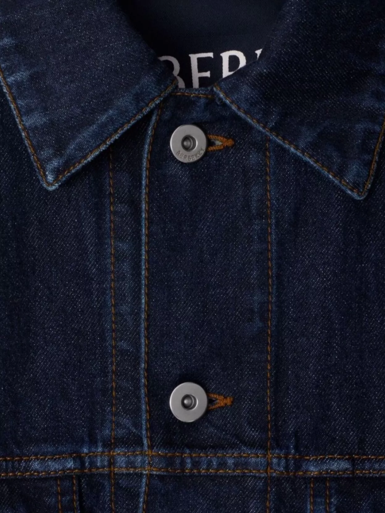 Burberry Denim Jacket Chest Pockets