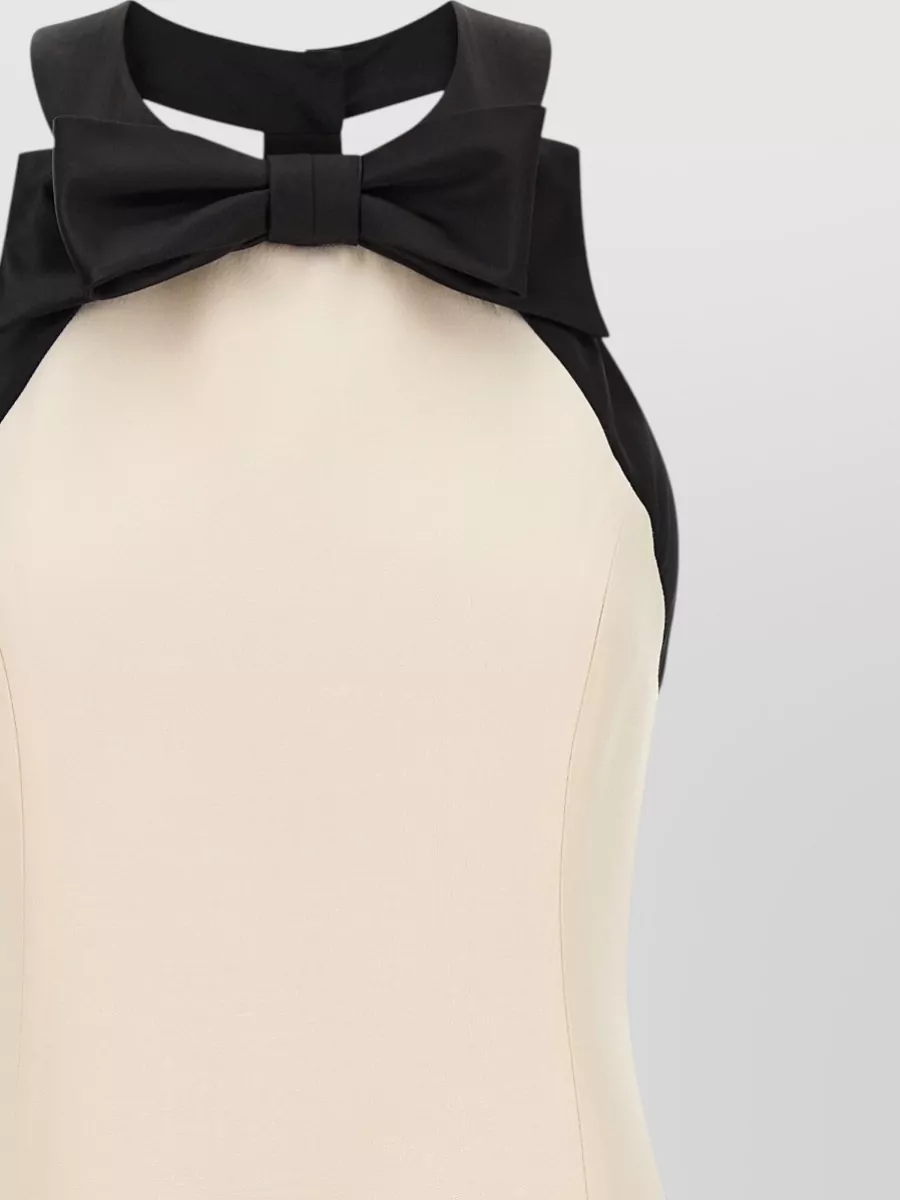 Valentino Garavani Silk Wool Sleeveless Mini Dress