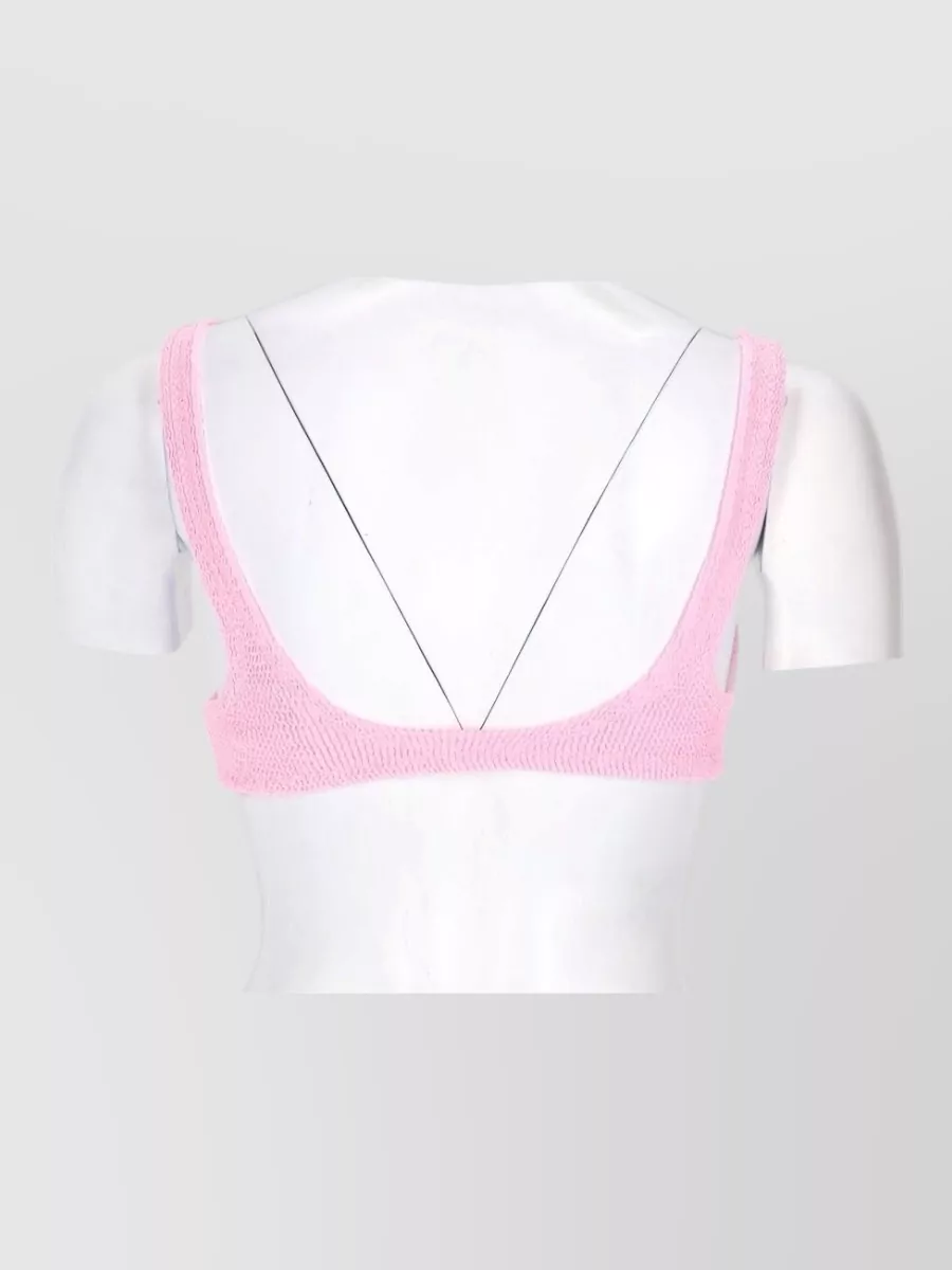 Mc2 Saint Barth Crinkle Bikini Top