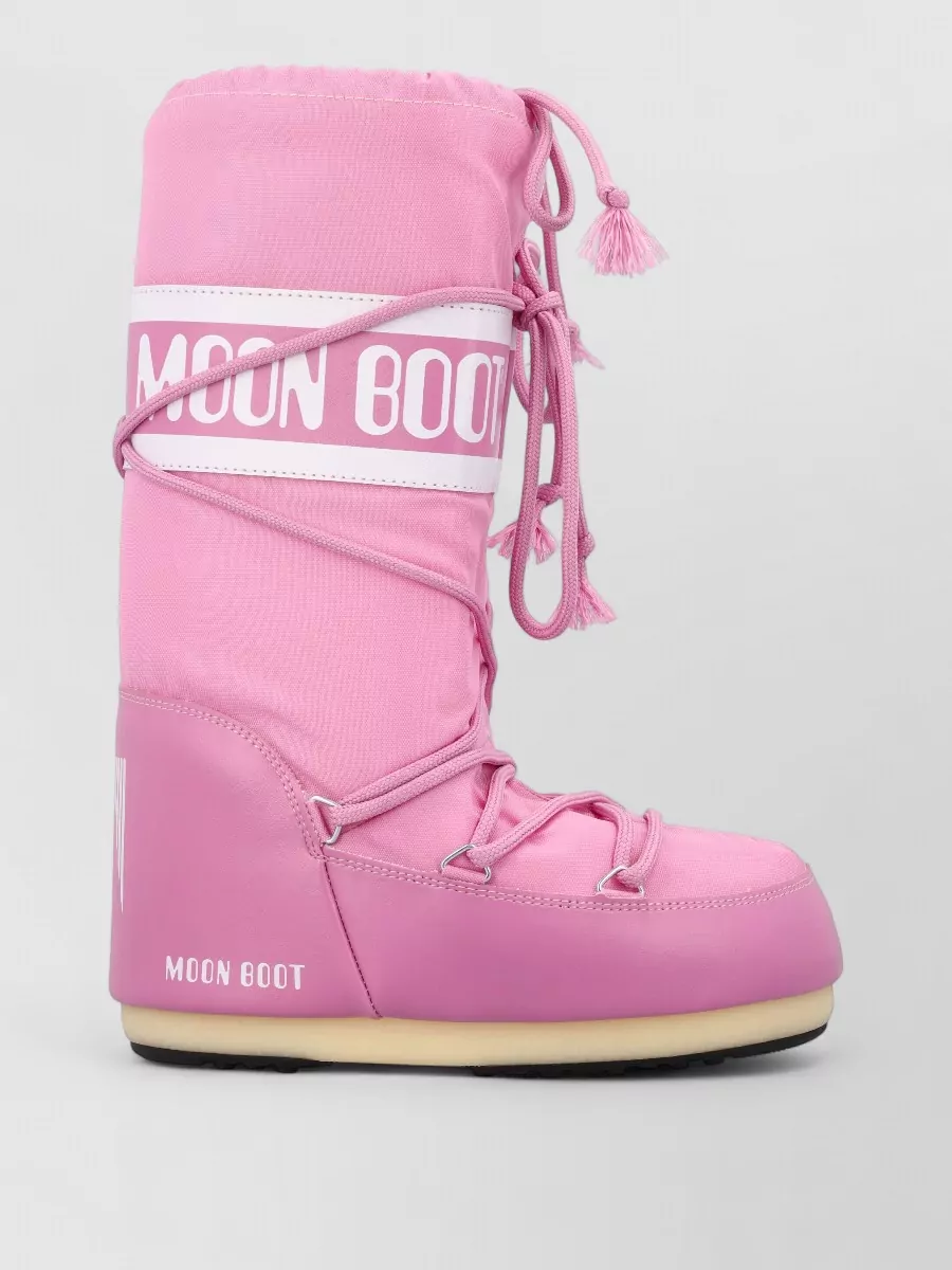 Moon Boot Nylon Lace-Up Boots