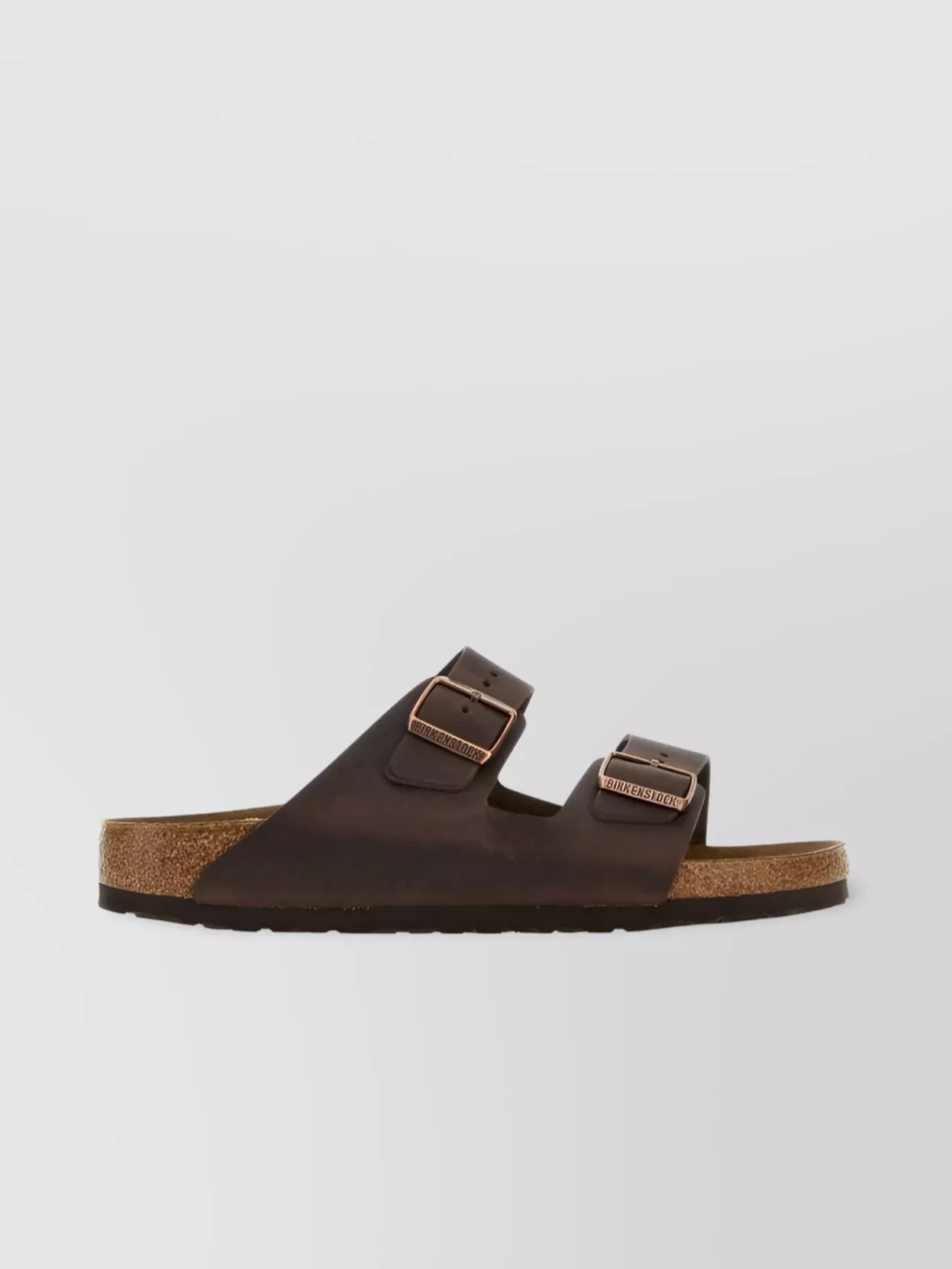 Shop Birkenstock Toe-exposed Flat Sole Sandals