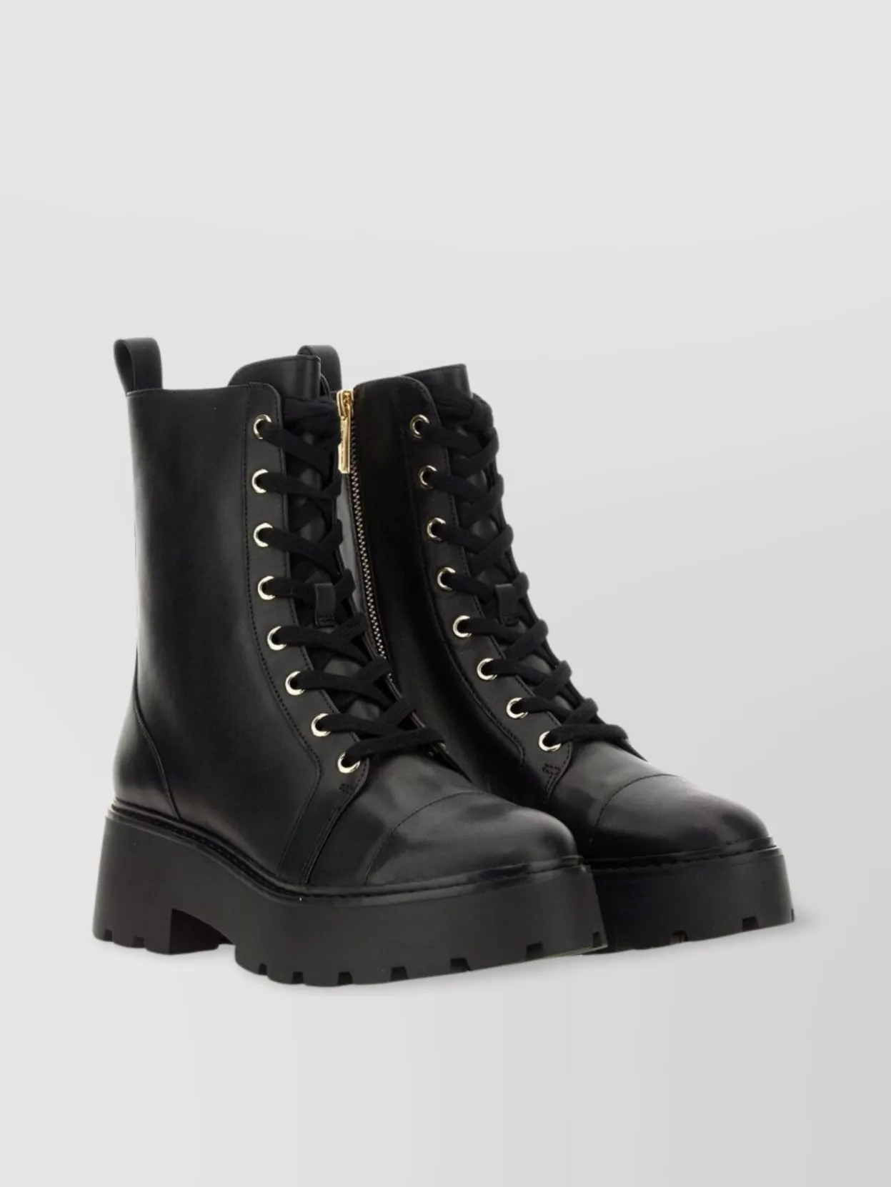 Michael Kors Chunky Sole Round Toe Ankle Boots