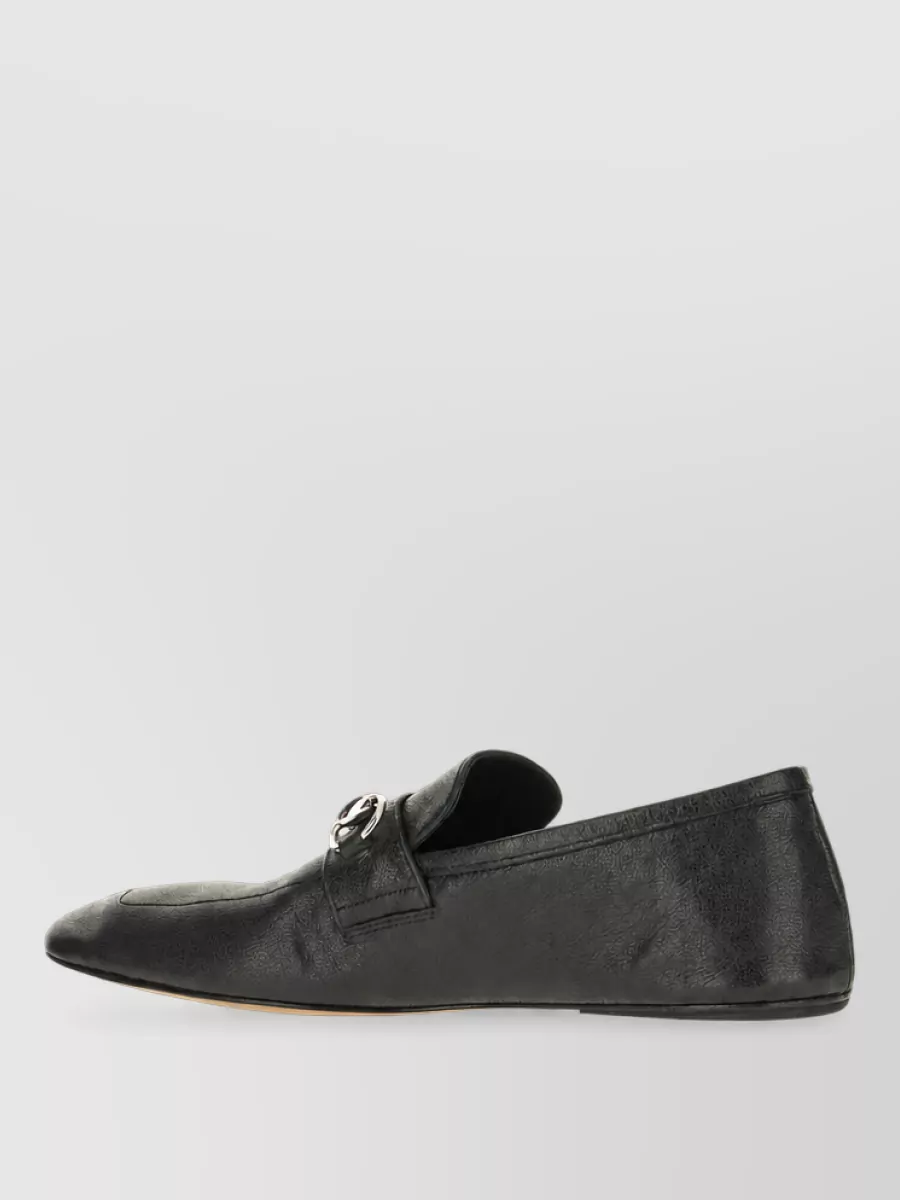 Gucci Leather Mules