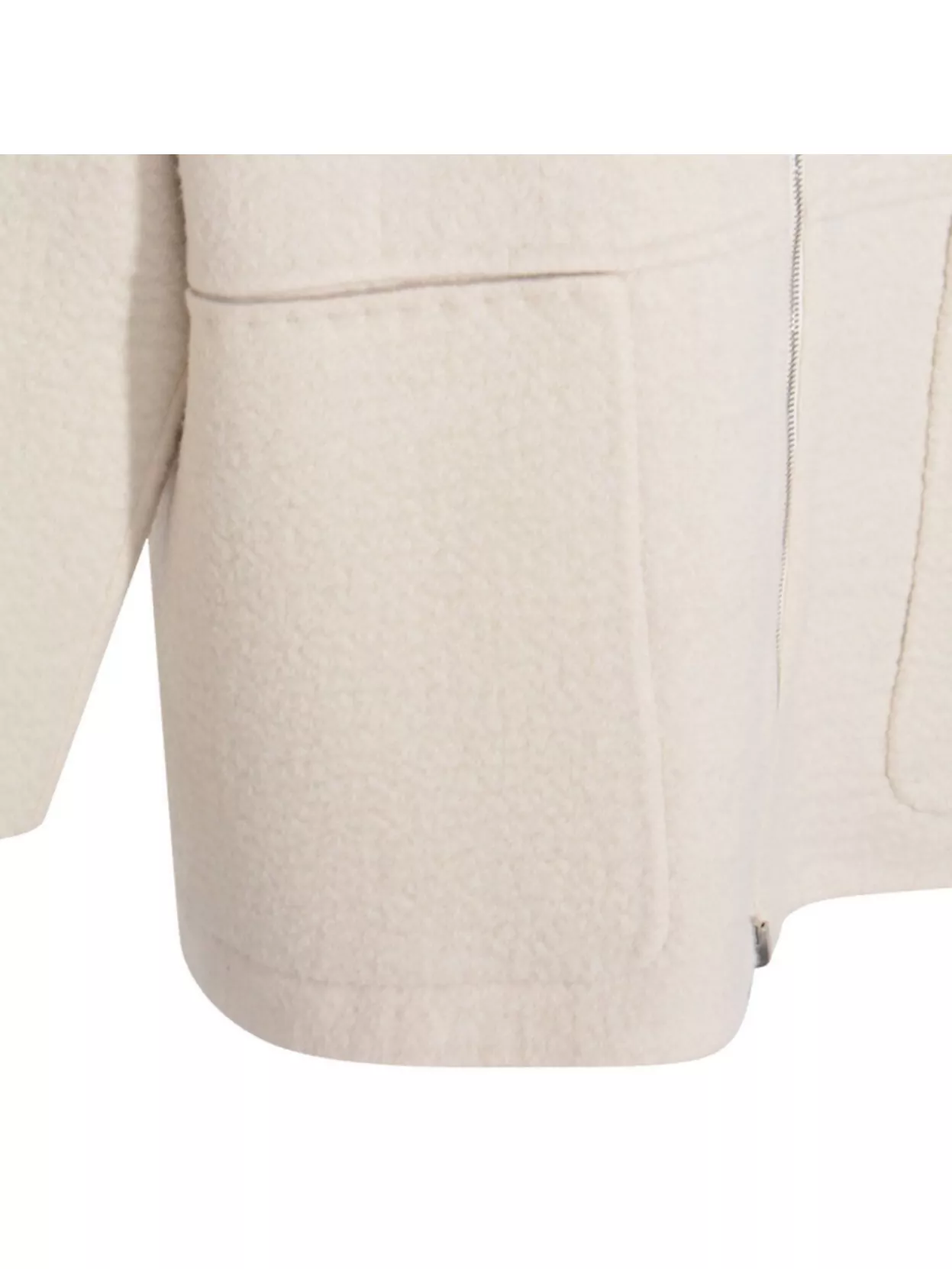 Malo Long Knitwear Crewneck With Hood And Pockets