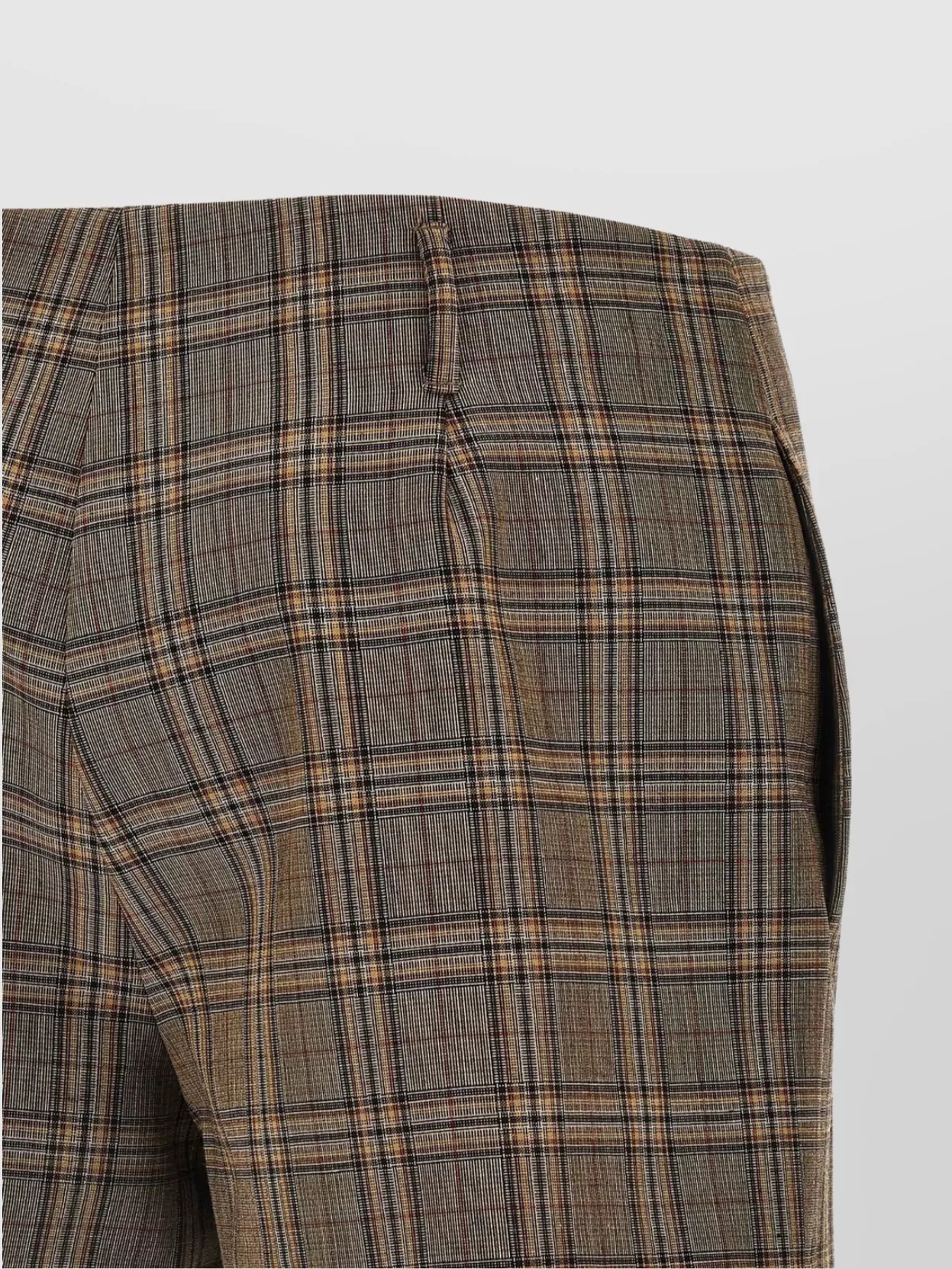 Pinko 'nevi' Checked Pattern Shorts
