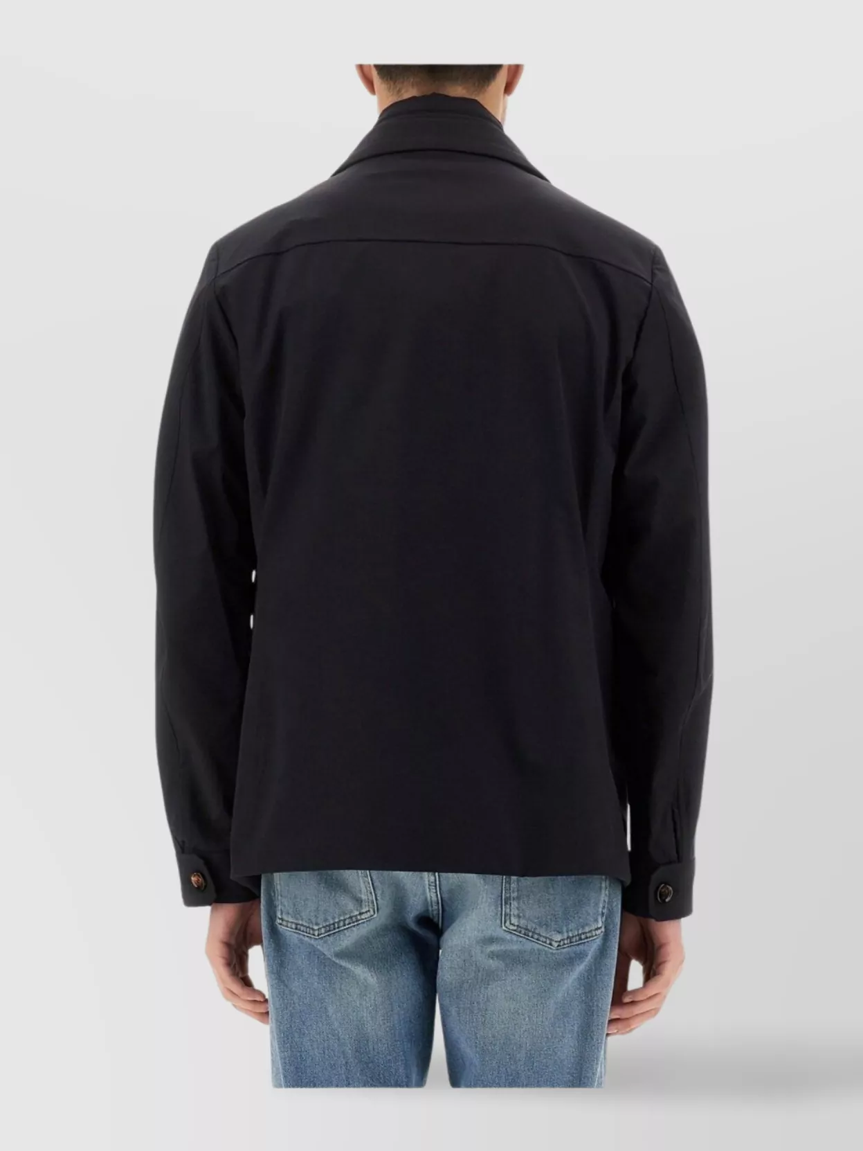 Moorer "Volmer-Kn" Double-Breasted Notched Lapel Side Pockets