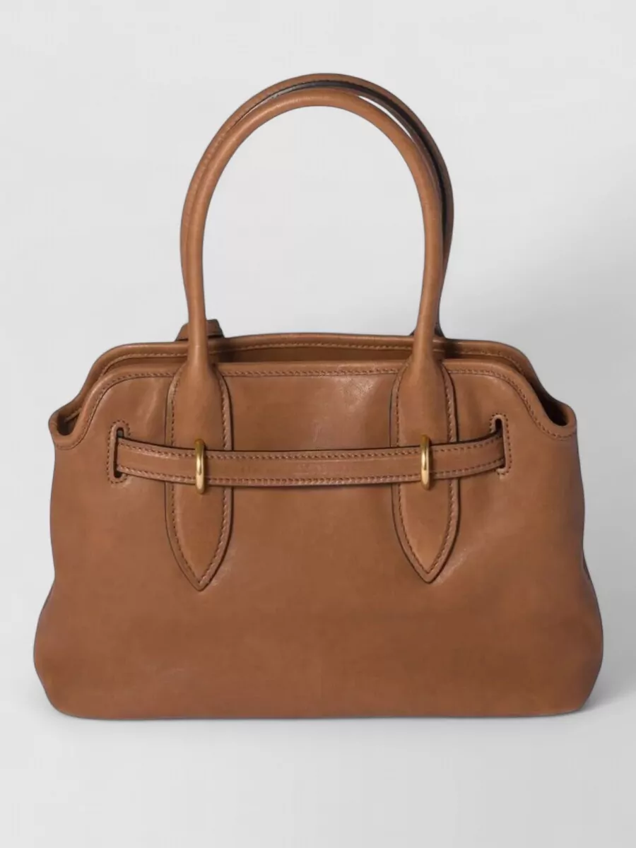 Miu Miu Aventure Nappa Leather Tote Bag Strap