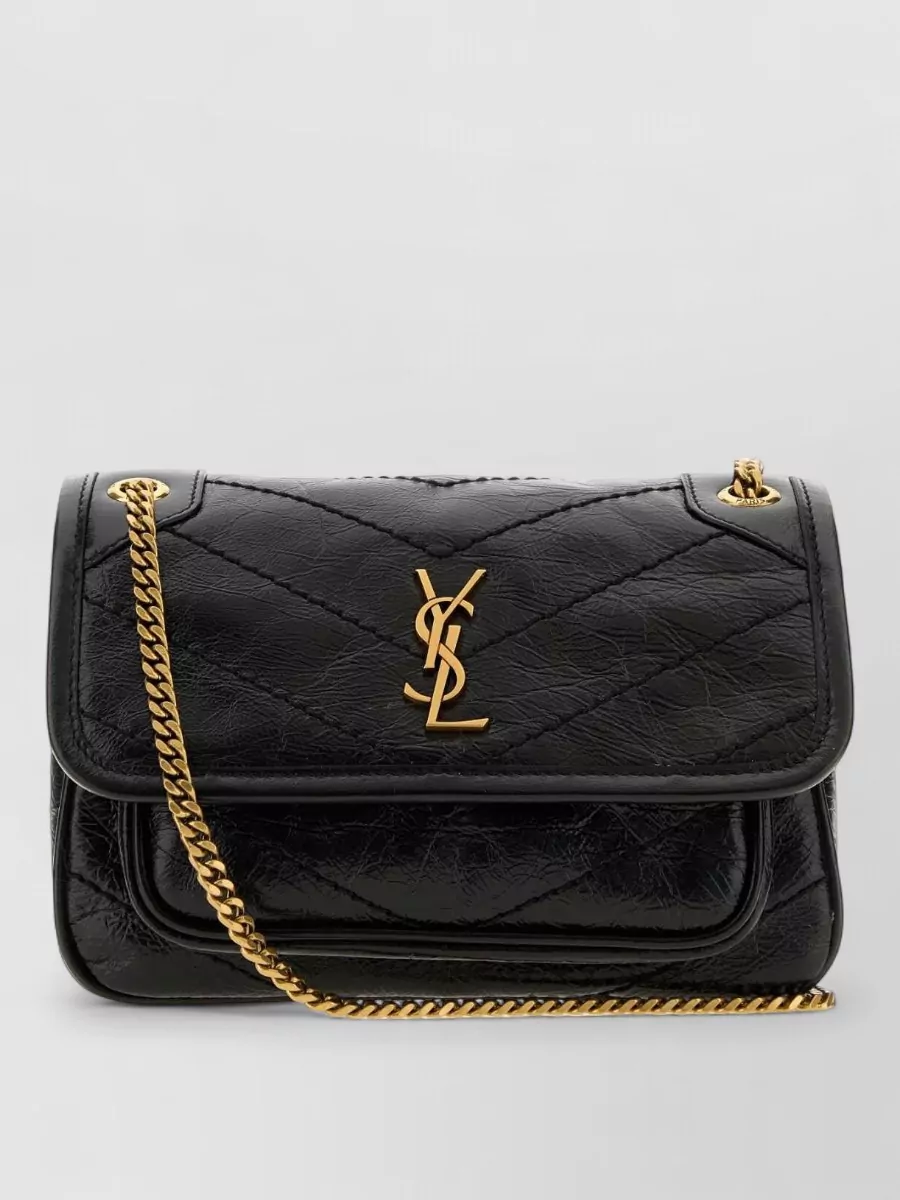 Saint Laurent niki mini leather shoulder bag