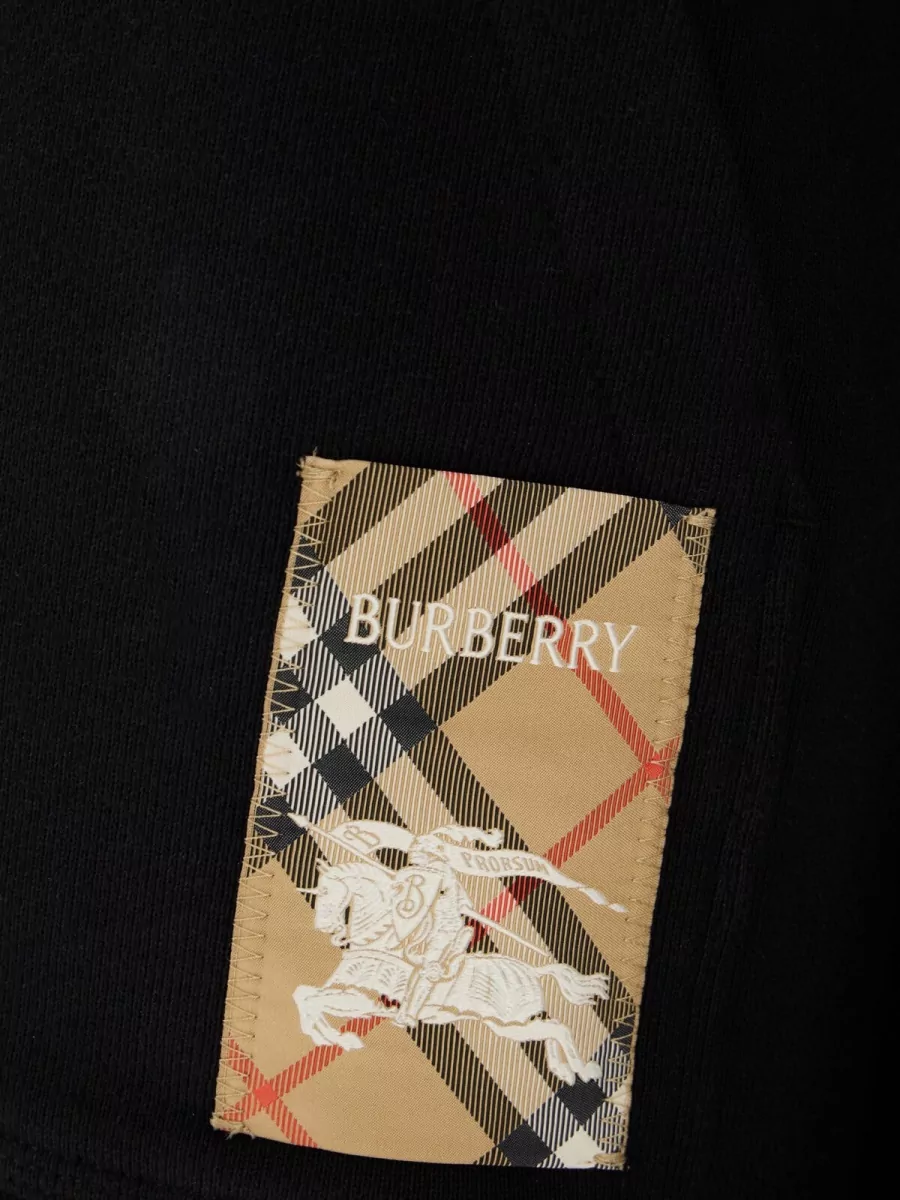 Burberry Cotton Sweatshirt Jacket