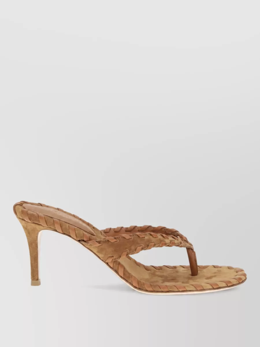 Gianvito Rossi Leather Mules