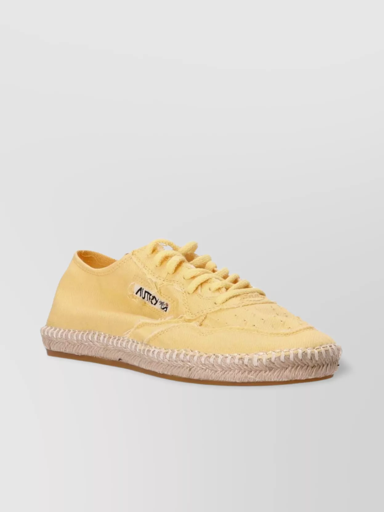 Autry Espadrillas Low Wom Can Can Pastyell In Yellow