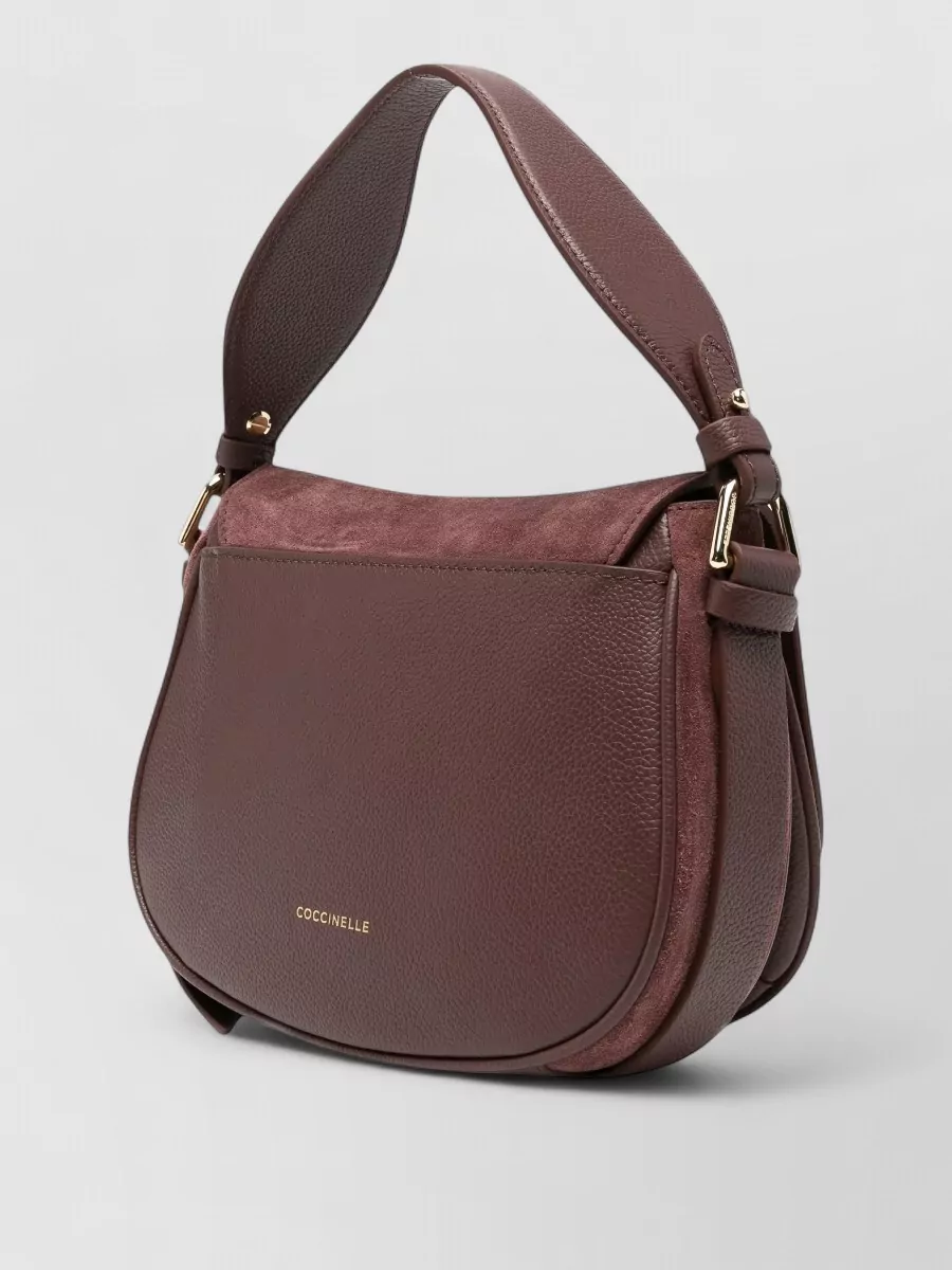 Coccinelle Suede Shoulder Bag