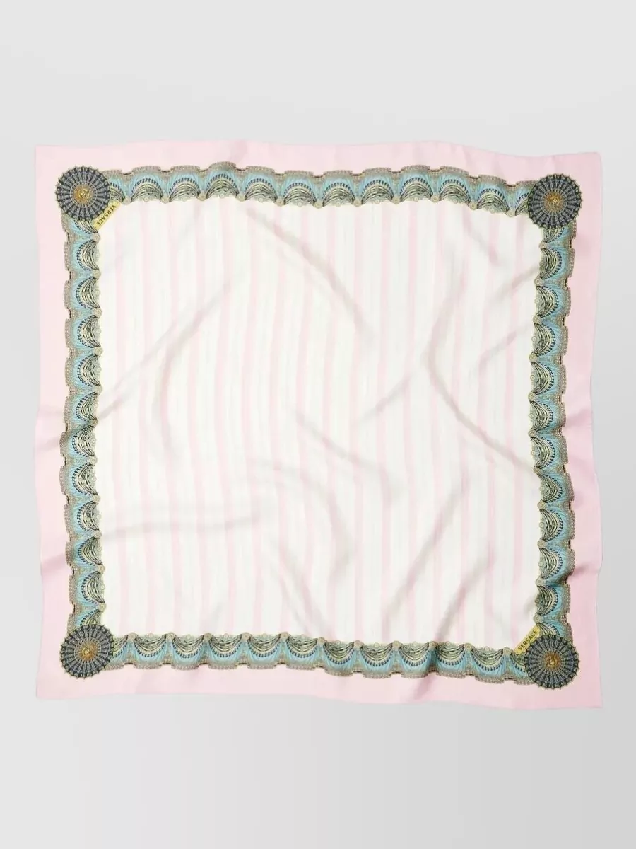 Versace silk printed scarf