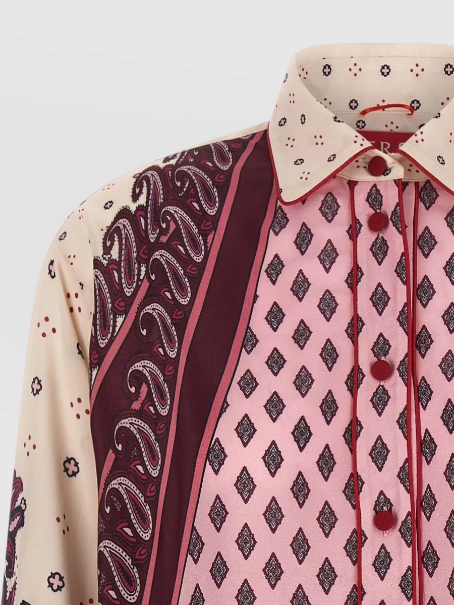 F.r.s For Restless Sleepers Silk-Blend Printed Shirt