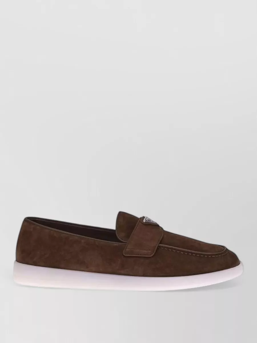 Prada Suede Loafers
