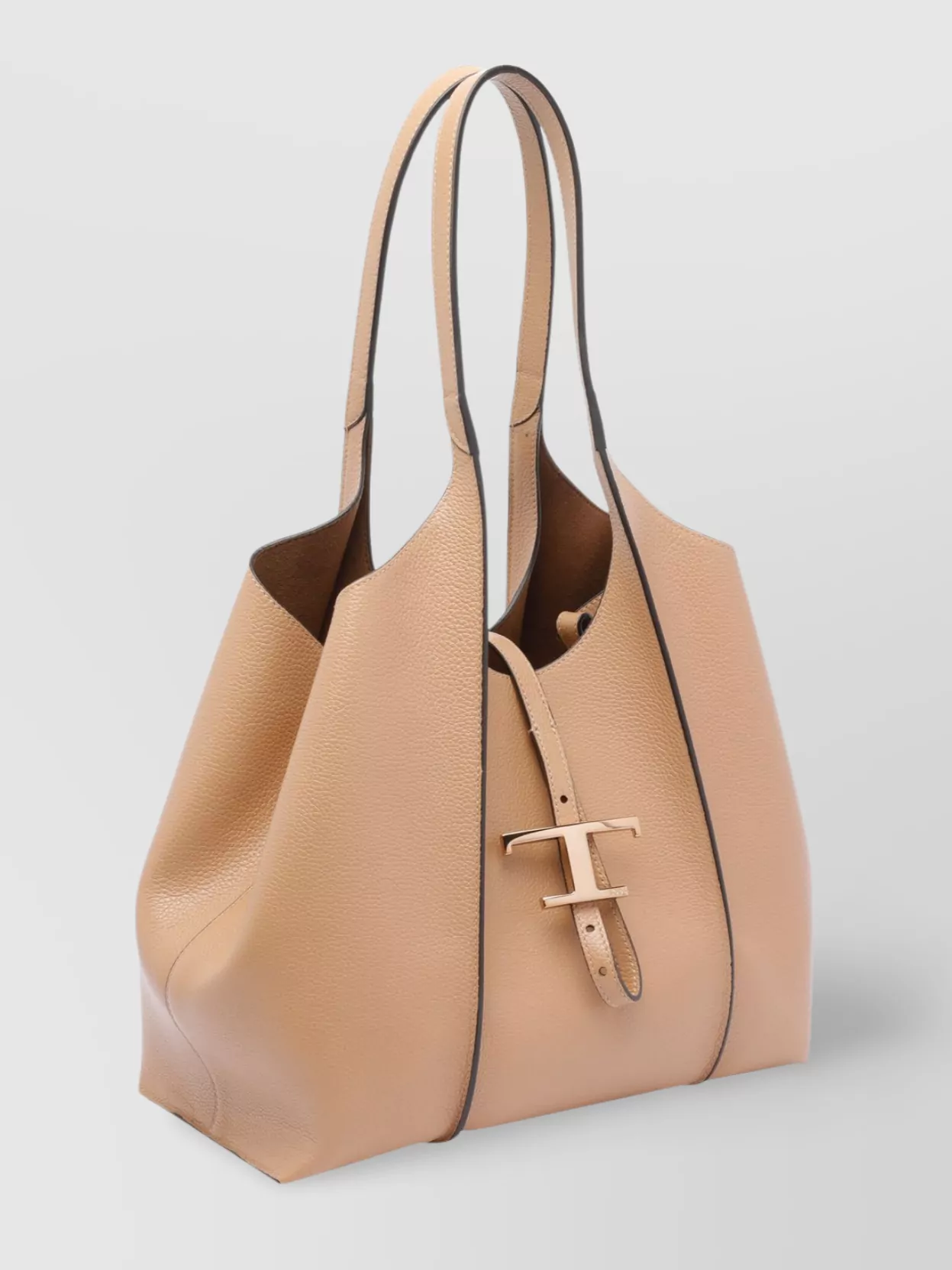 Tod's Trimmed Texture Tote Handles