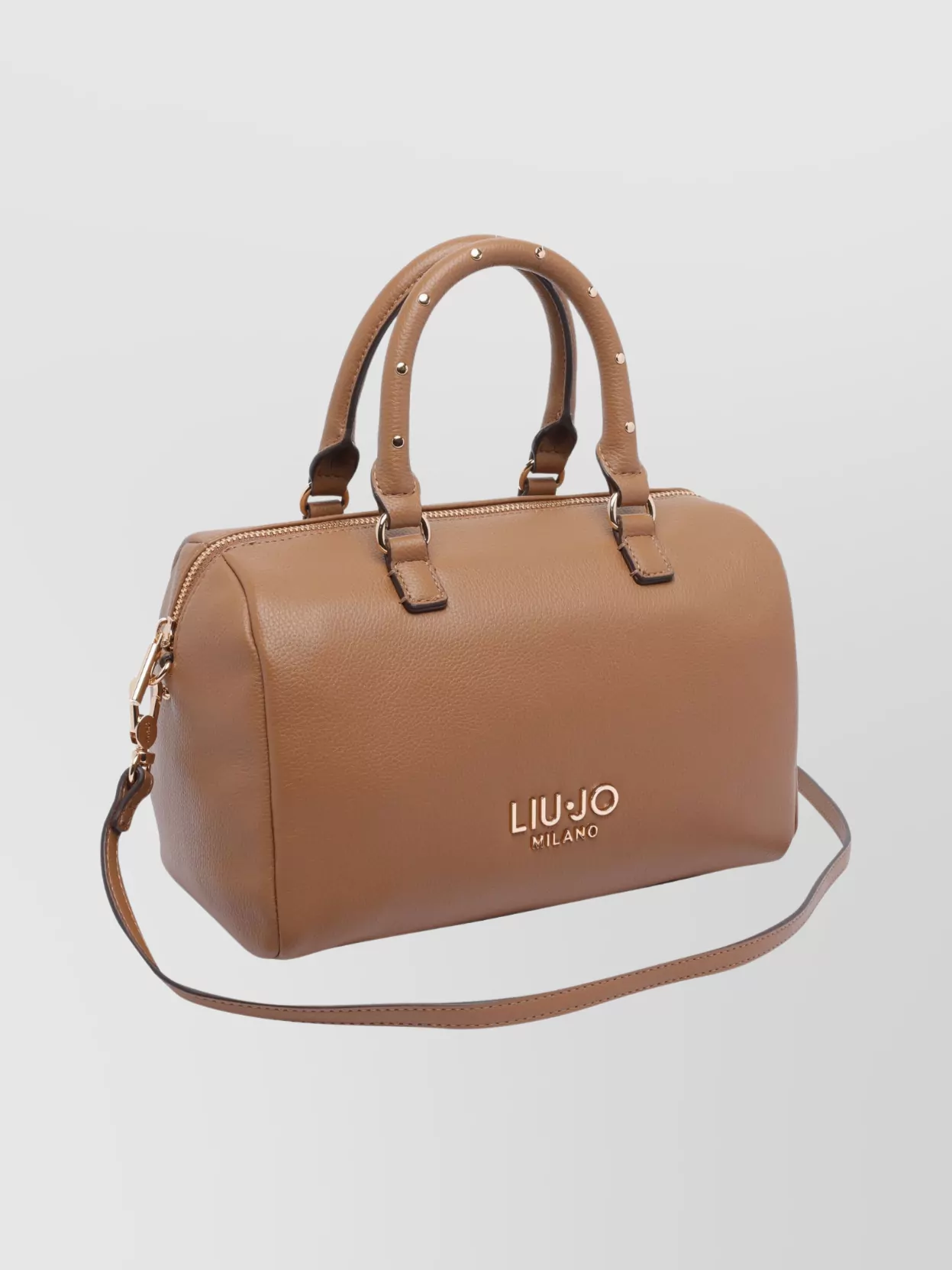 Liu Jo Versatile Cross-Body Satchel Featuring Studded Accents