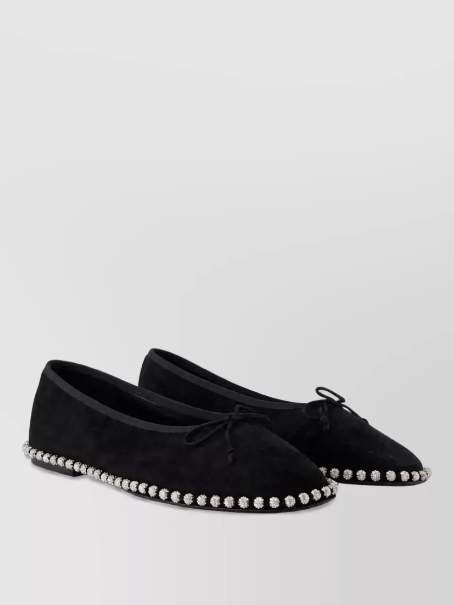 Alexander Wang leather ballerina shoes