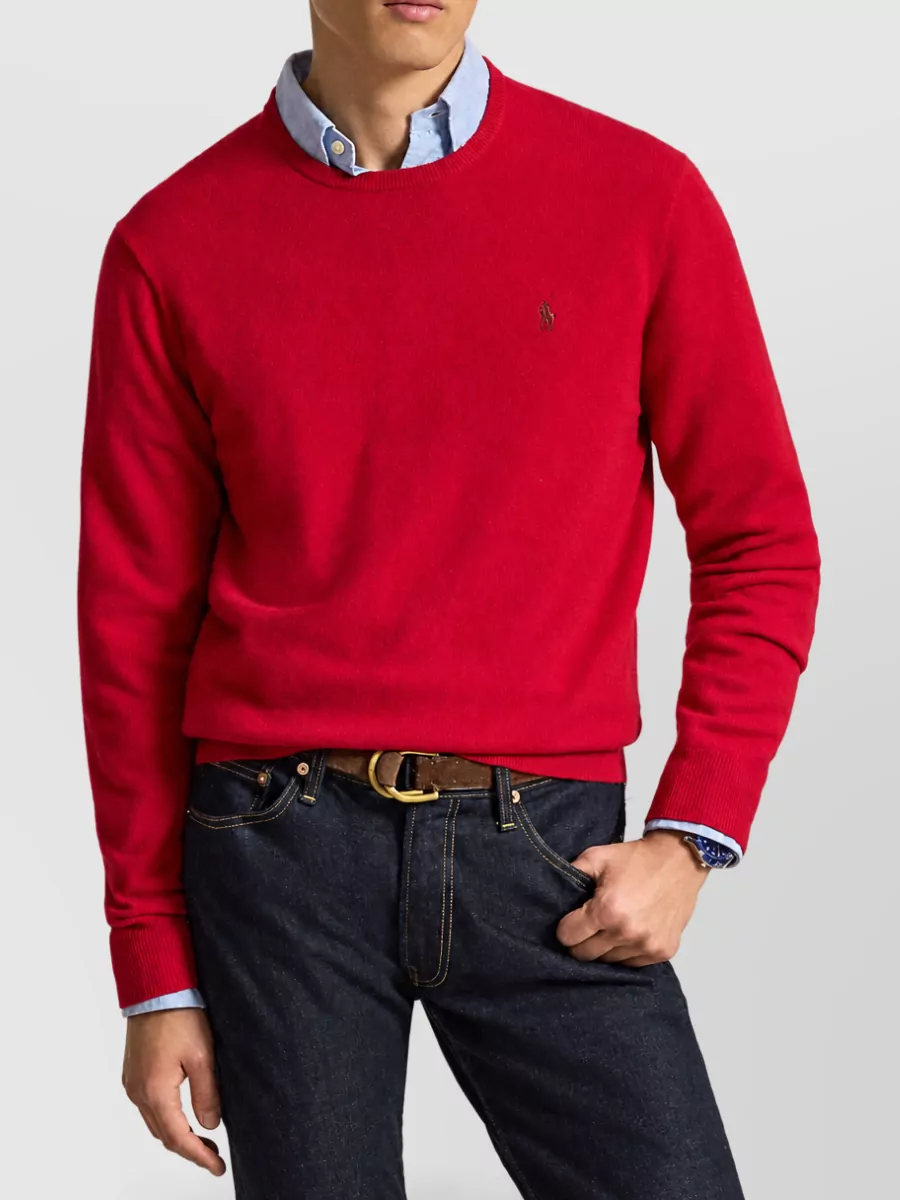 Polo Ralph Lauren Wool Long-Sleeve Jumper