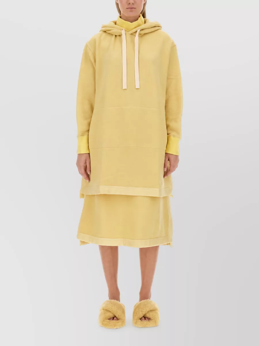 Jil Sander Hooded Knitted Dress