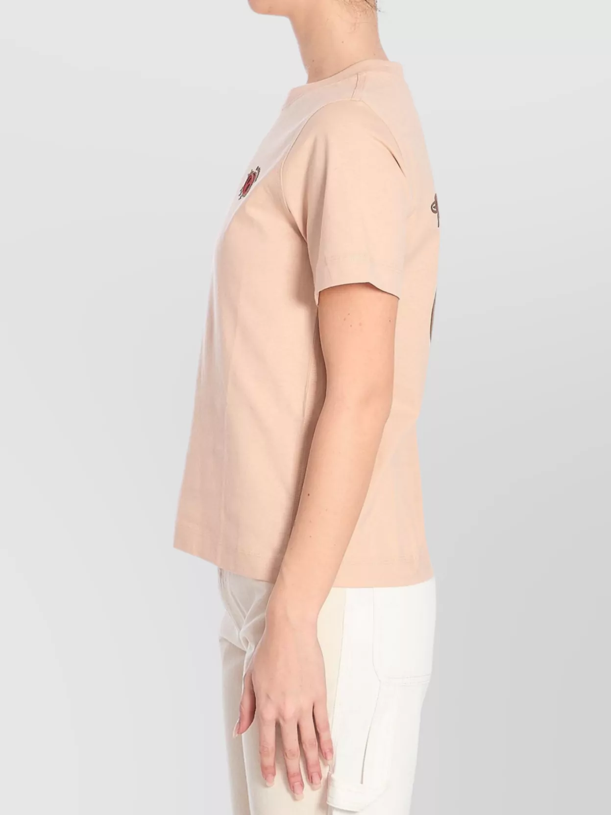 Burberry Ladybug Logo T-shirt In Pink