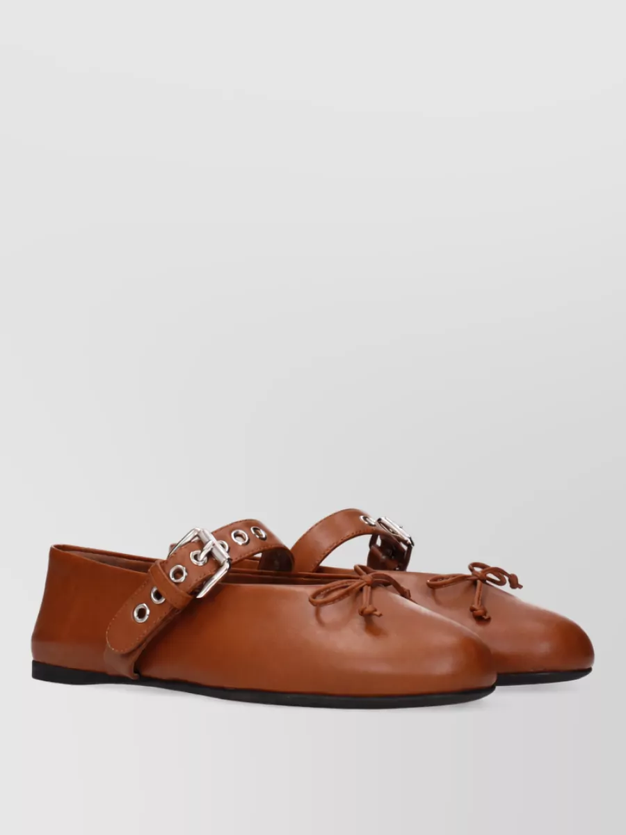Miu Miu Leather Loafers