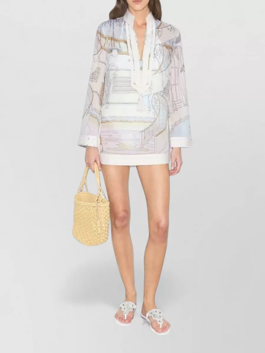 Tory Burch Printed Cotton Tunic
