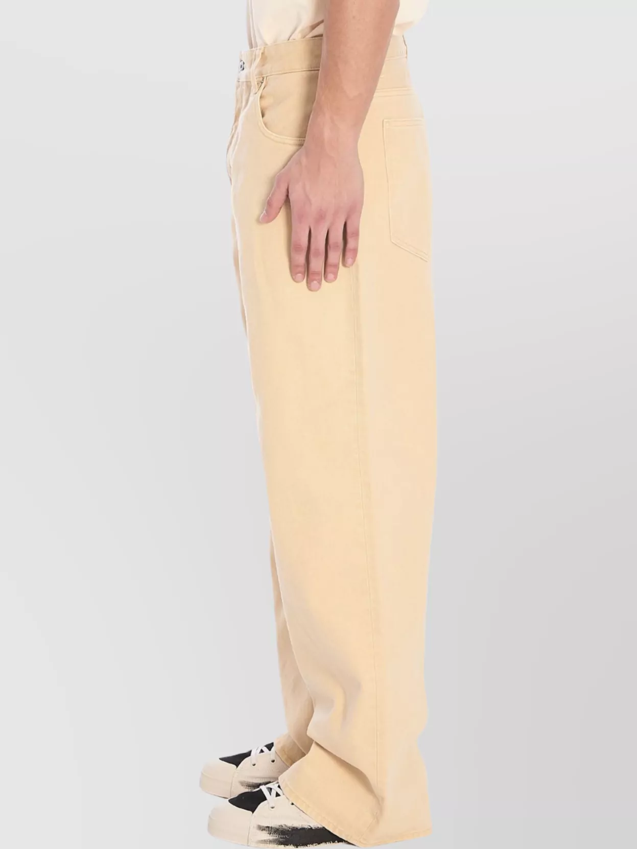 Jacquemus Denim Baggy Trousers Wide Legs