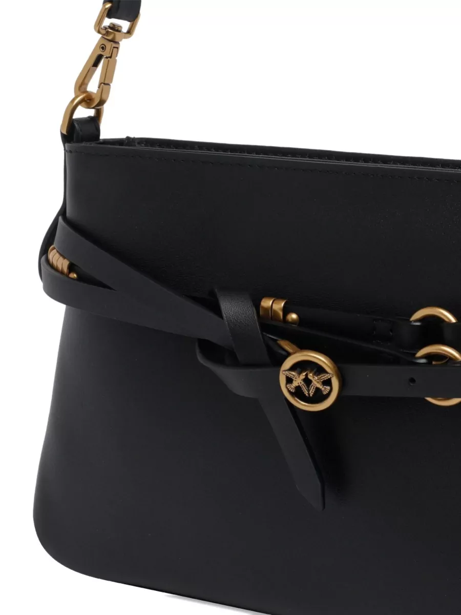 Pinko Love Bag Mini Leather Shoulder Bag