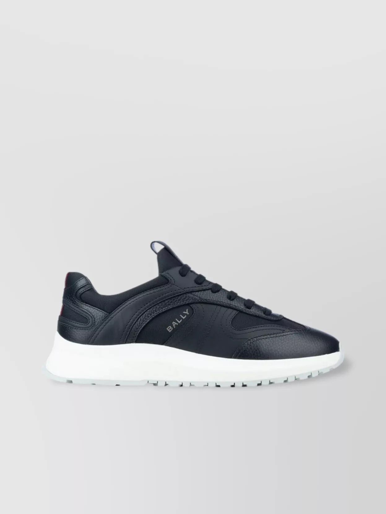 Bally Sneakers Round Toe Contrast Sole