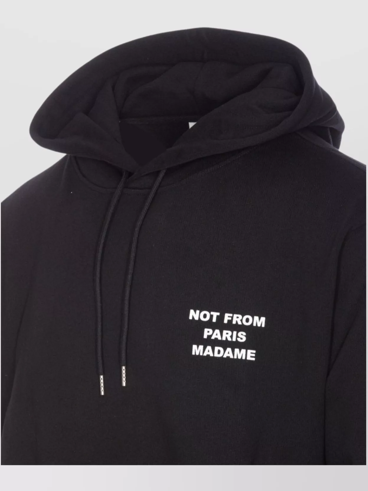 Drôle De Monsieur Hooded Sweater Kangaroo Pocket