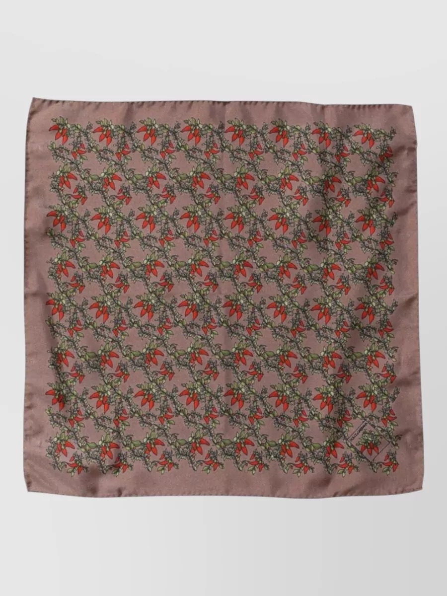 Dolce&Gabbana silk printed foulard scarf