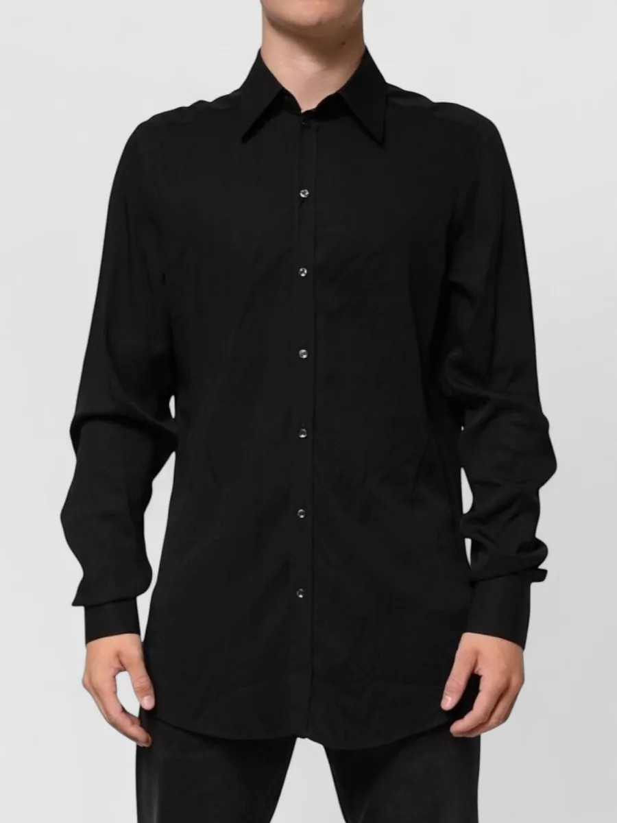 Dolce&Gabbana viscose long-sleeve shirt