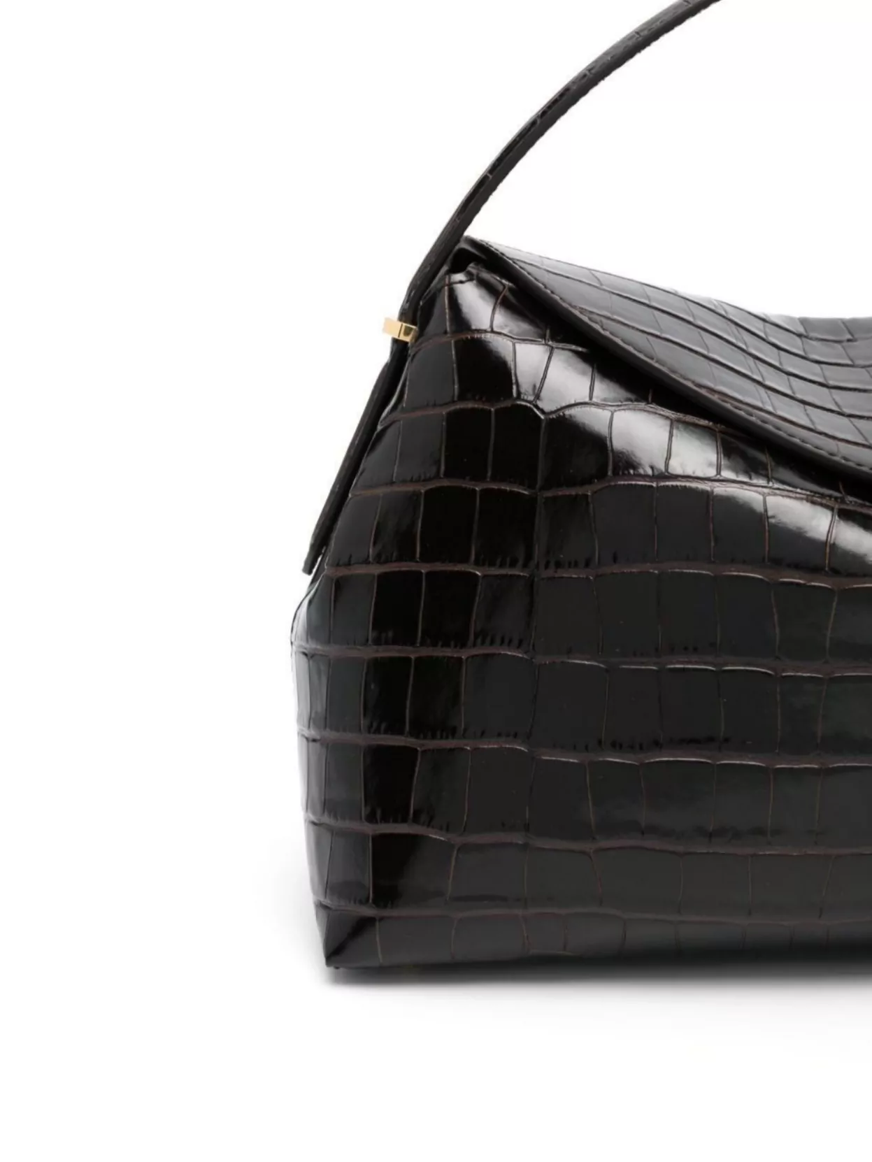 Totême Leather Handbag Featuring Adjustable Strap