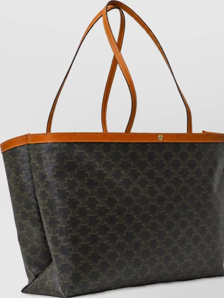 Celine Medium Canvas Tote Bag
