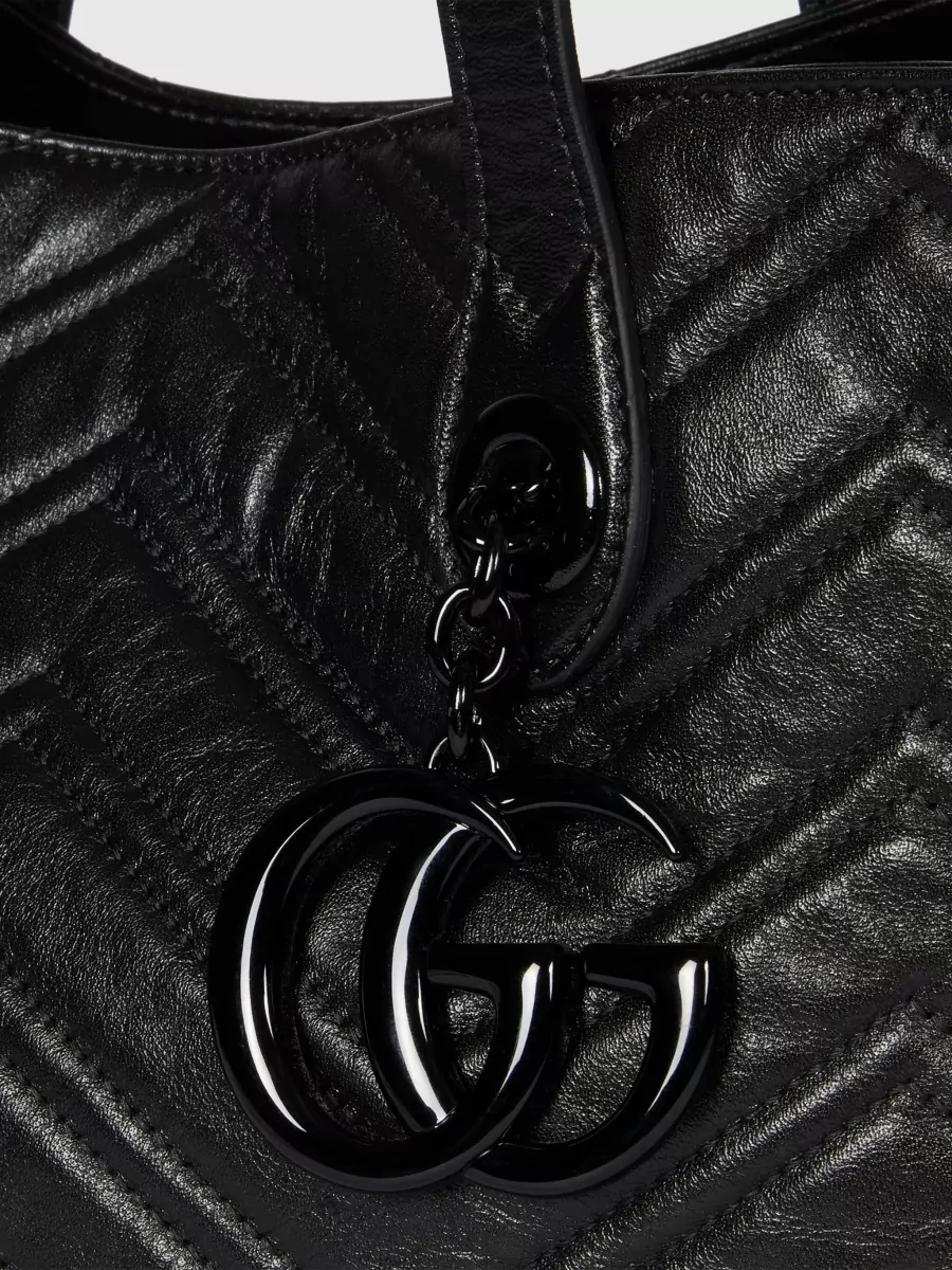 Gucci Gg Marmont Leather Tote Bag