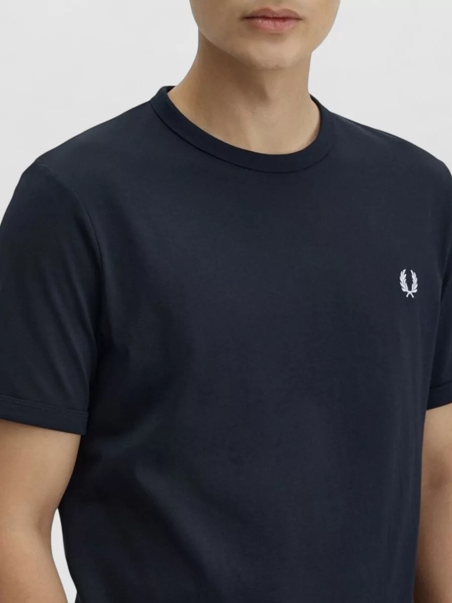 Fred Perry Logo Print T-Shirt