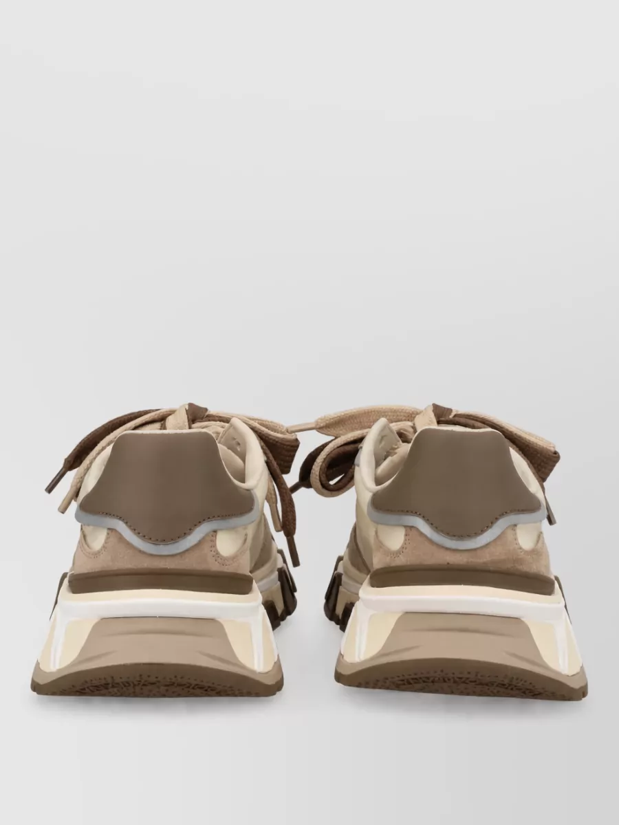Dolce&Gabbana Dg Country Road Mesh Suede Sneakers