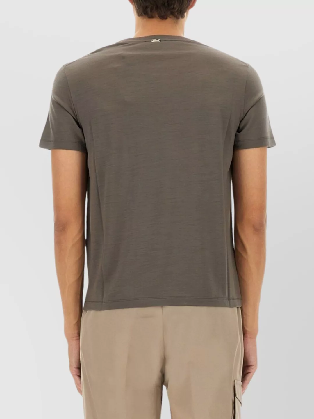 Herno Lightweight Round Neck Short Sleeve T-Shirt