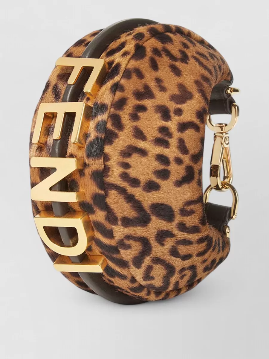 Fendi Fendigraphy Nano Leather Belt Bag