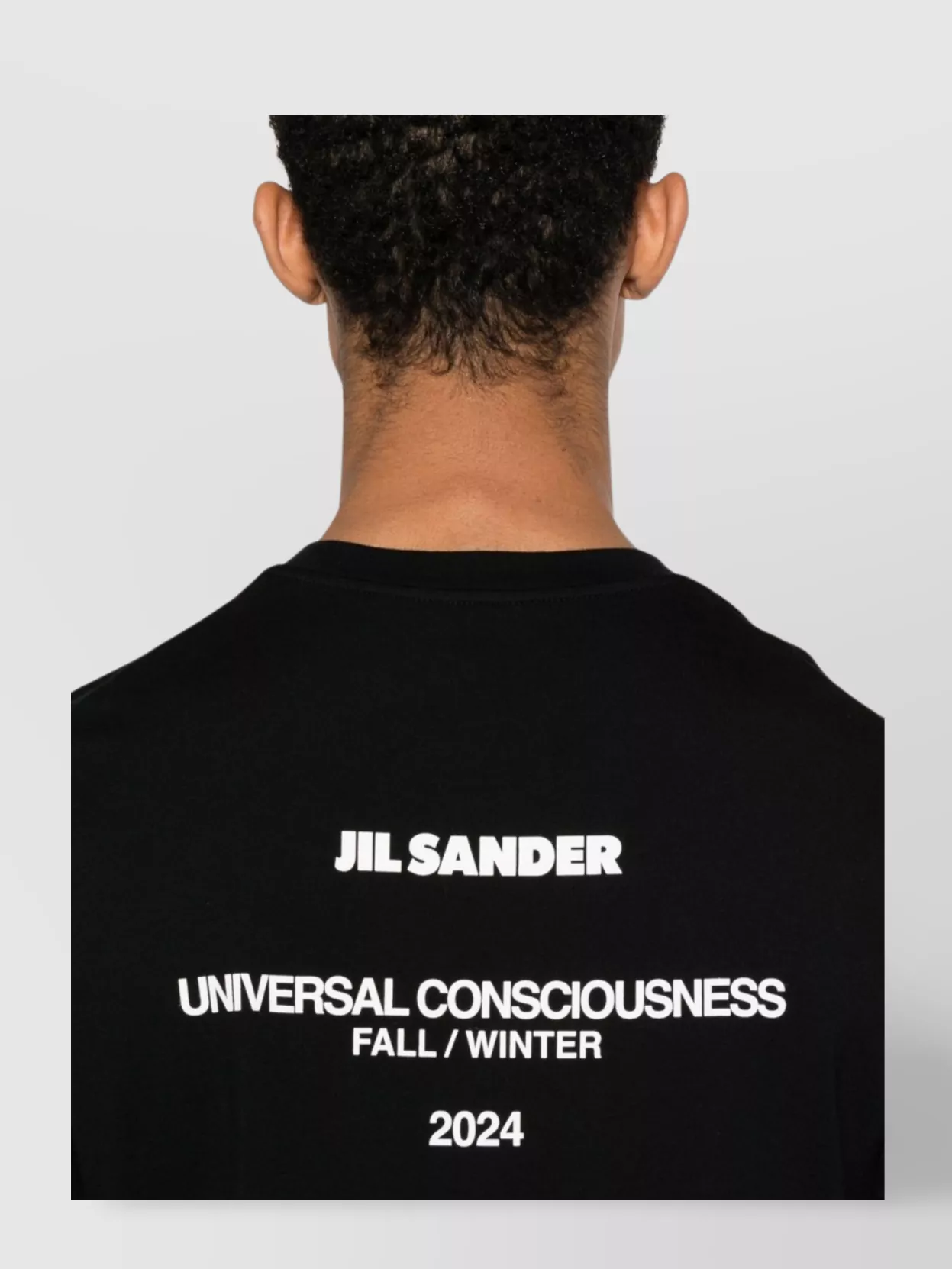 Jil Sander Graphic Print Crew Neck T-Shirt