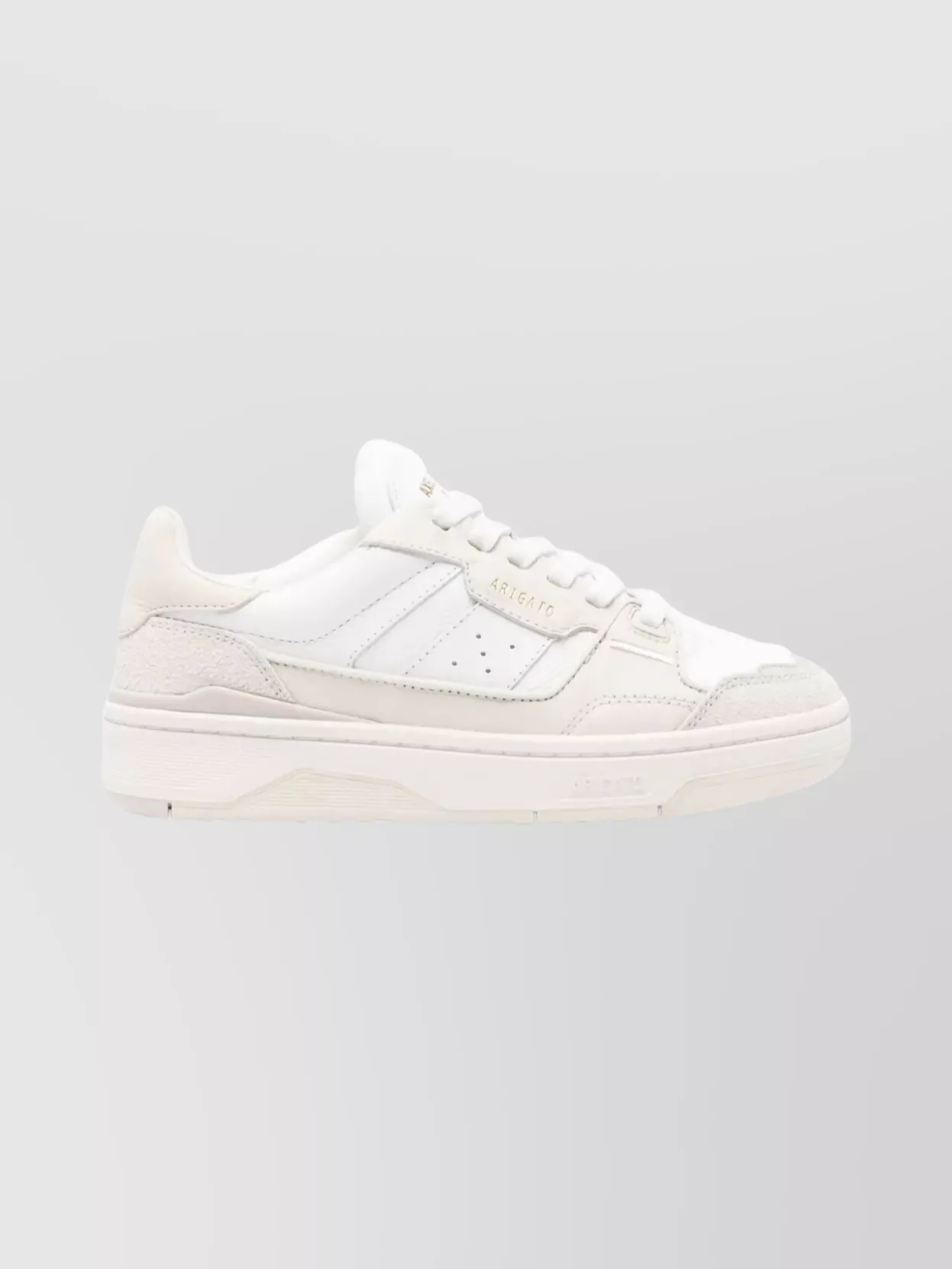 Axel Arigato Modern Casual Sneakers Featuring Perforated Design In White
