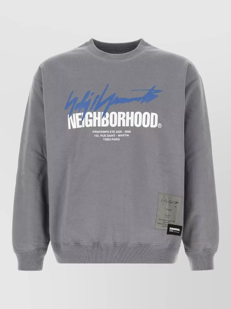 Yohji Yamamoto cotton sweatshirt