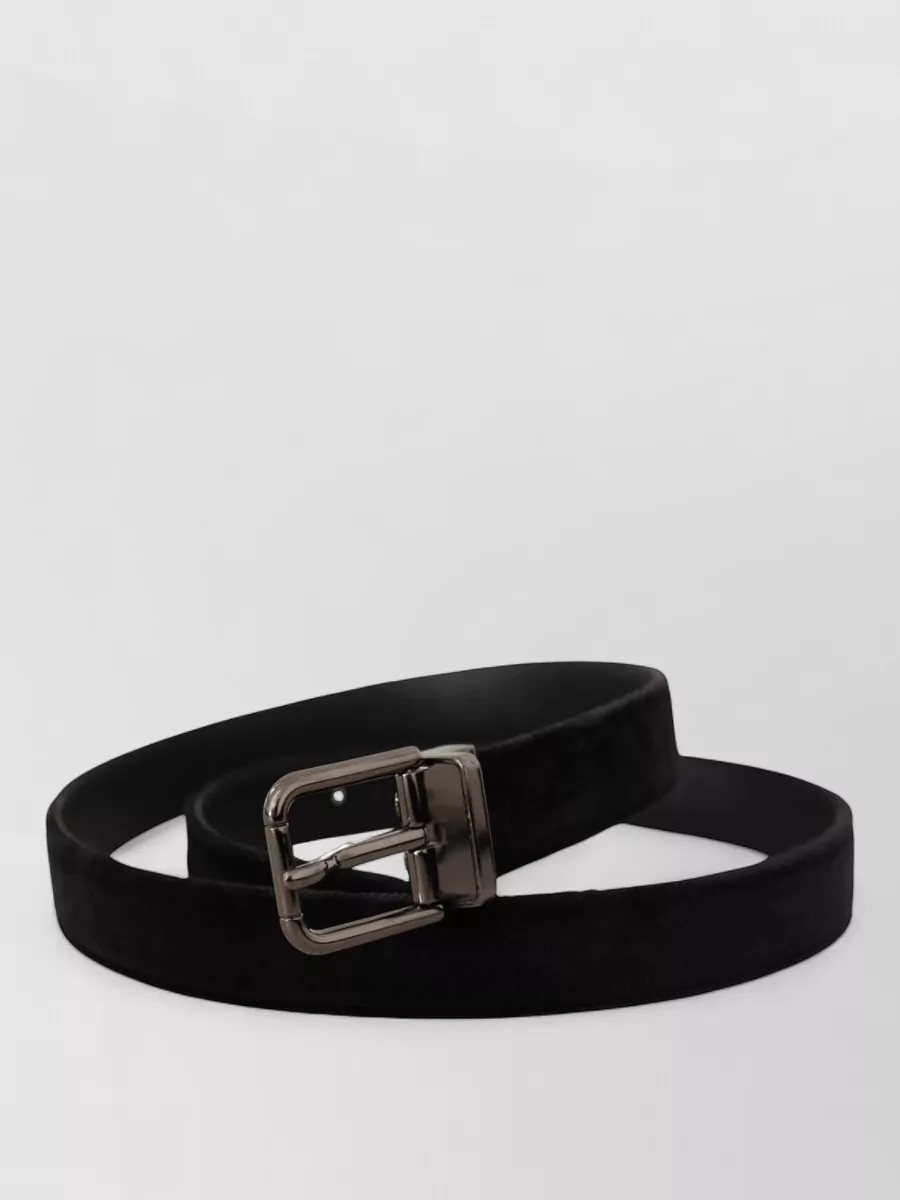 Dolce&Gabbana Velvet Belt