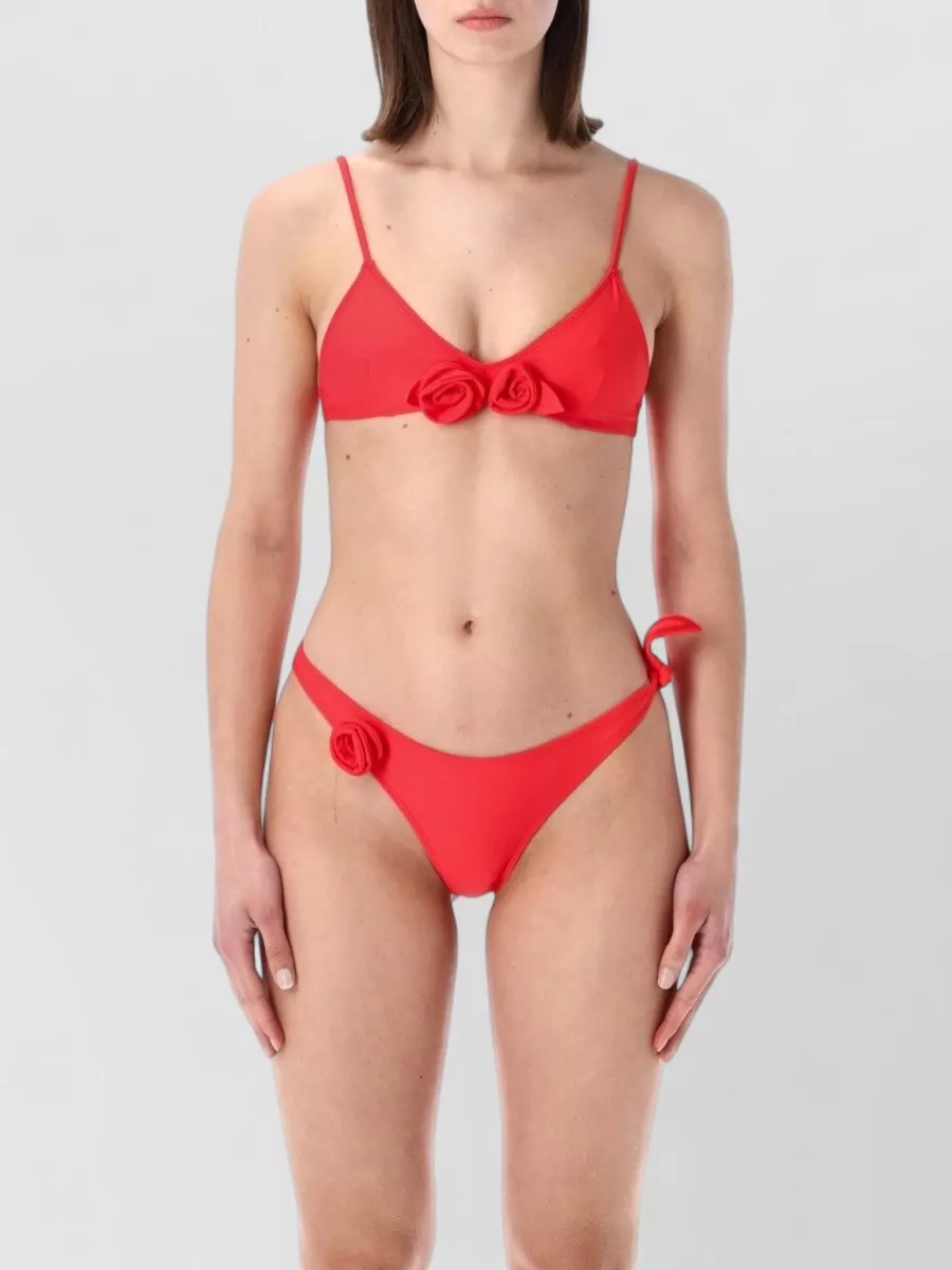 Coperni Asymmetric Flower Bikini Bottom